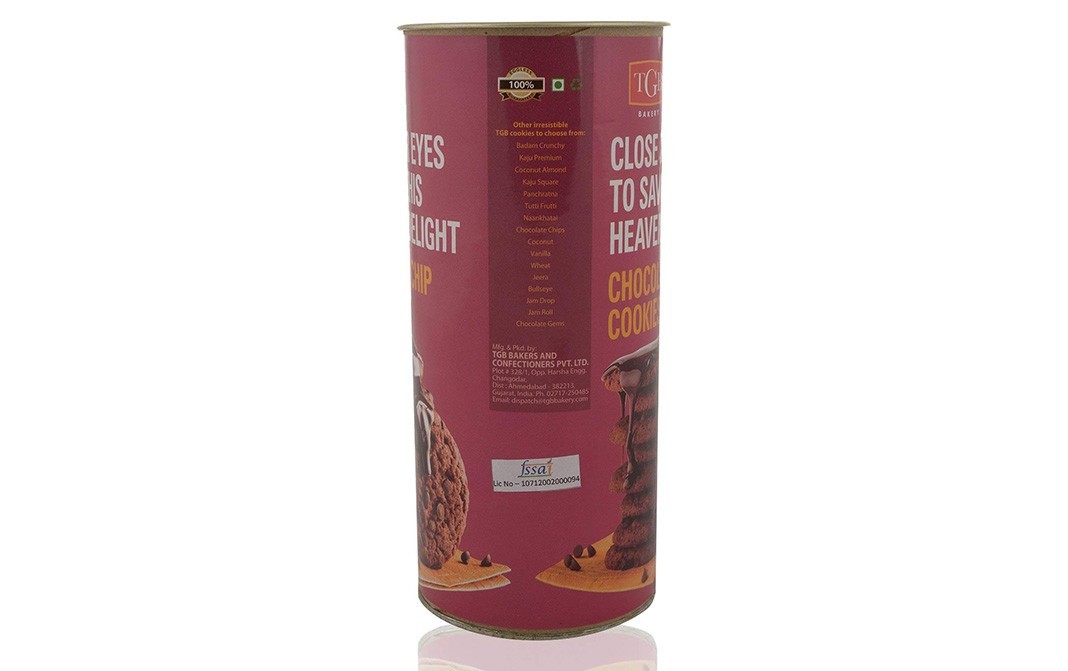 TGB Cafe 'n Bakery Chocolate Chip Cookies    Container  150 grams